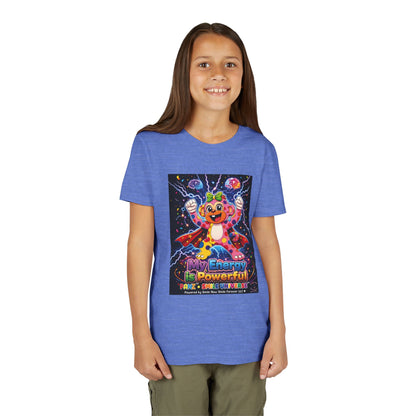 Panz™ Youth Short Sleeve Tee – "My Energy is Powerful" Graphic Tee | Smile Universe Collection