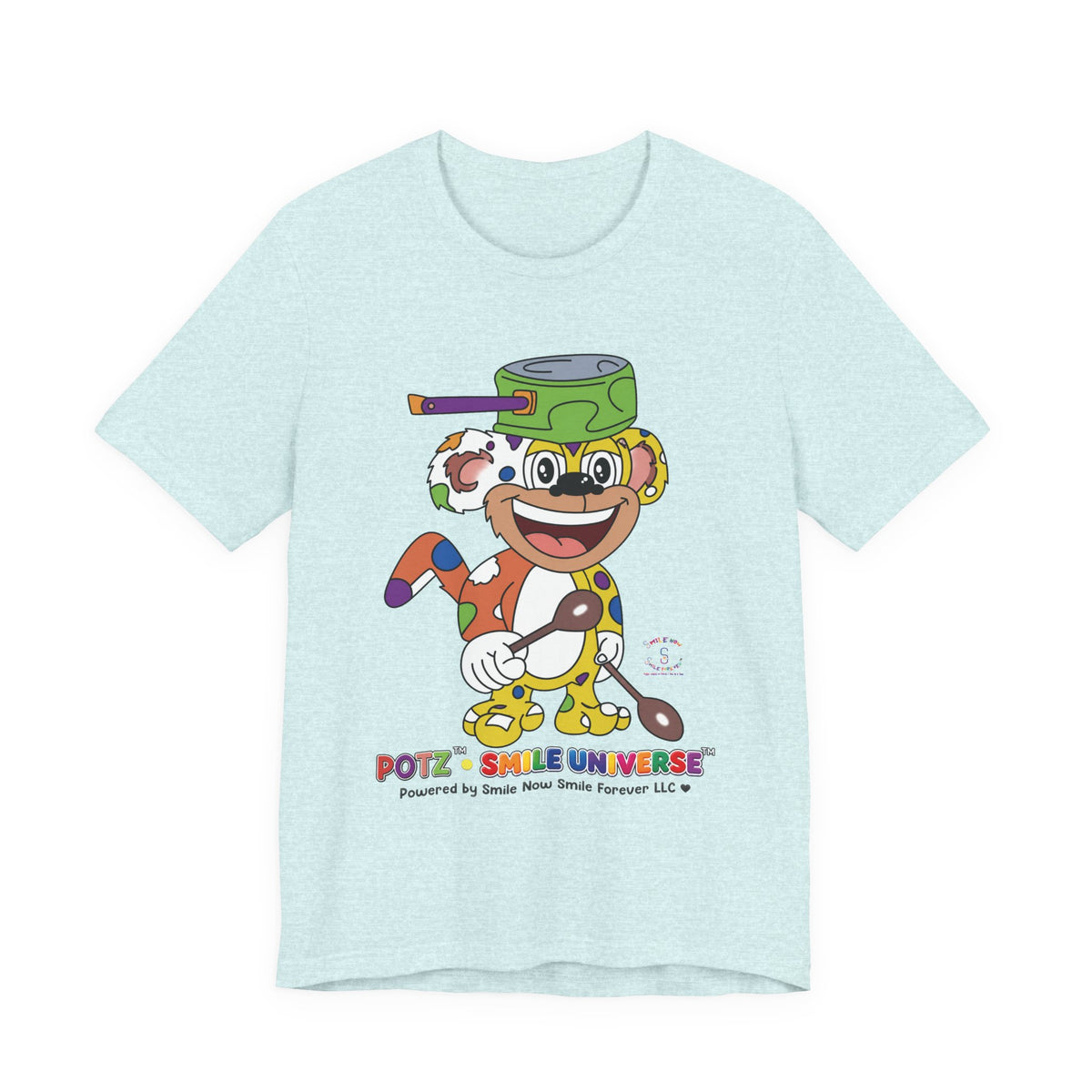 Potz™ Unisex Jersey Short Sleeve Tee – Playful Graphic Tee | Smile Universe Collection