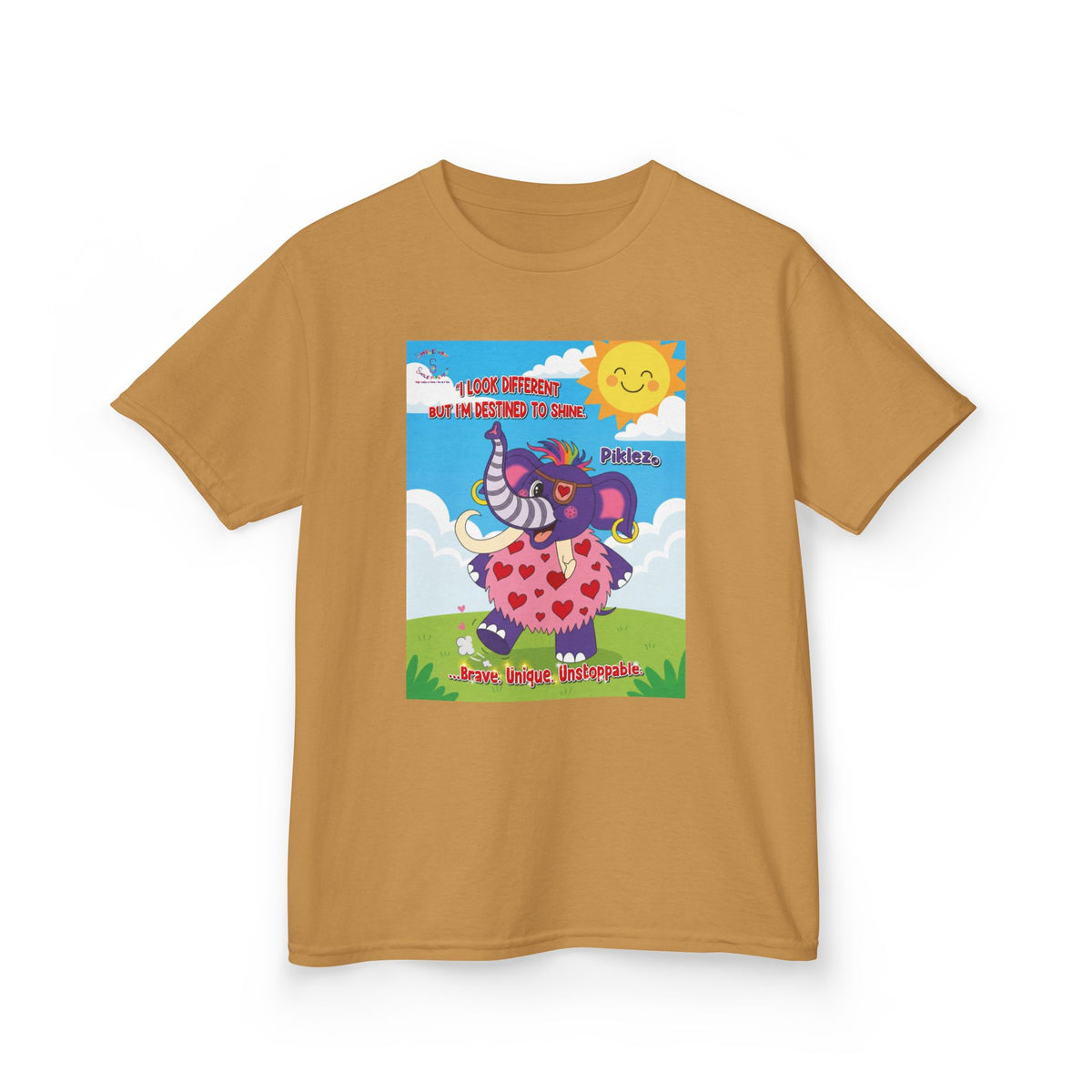 Piklez™ T-Shirt – “Destined to Shine” Graphic Shirt | Smile Universe Piklez Collection