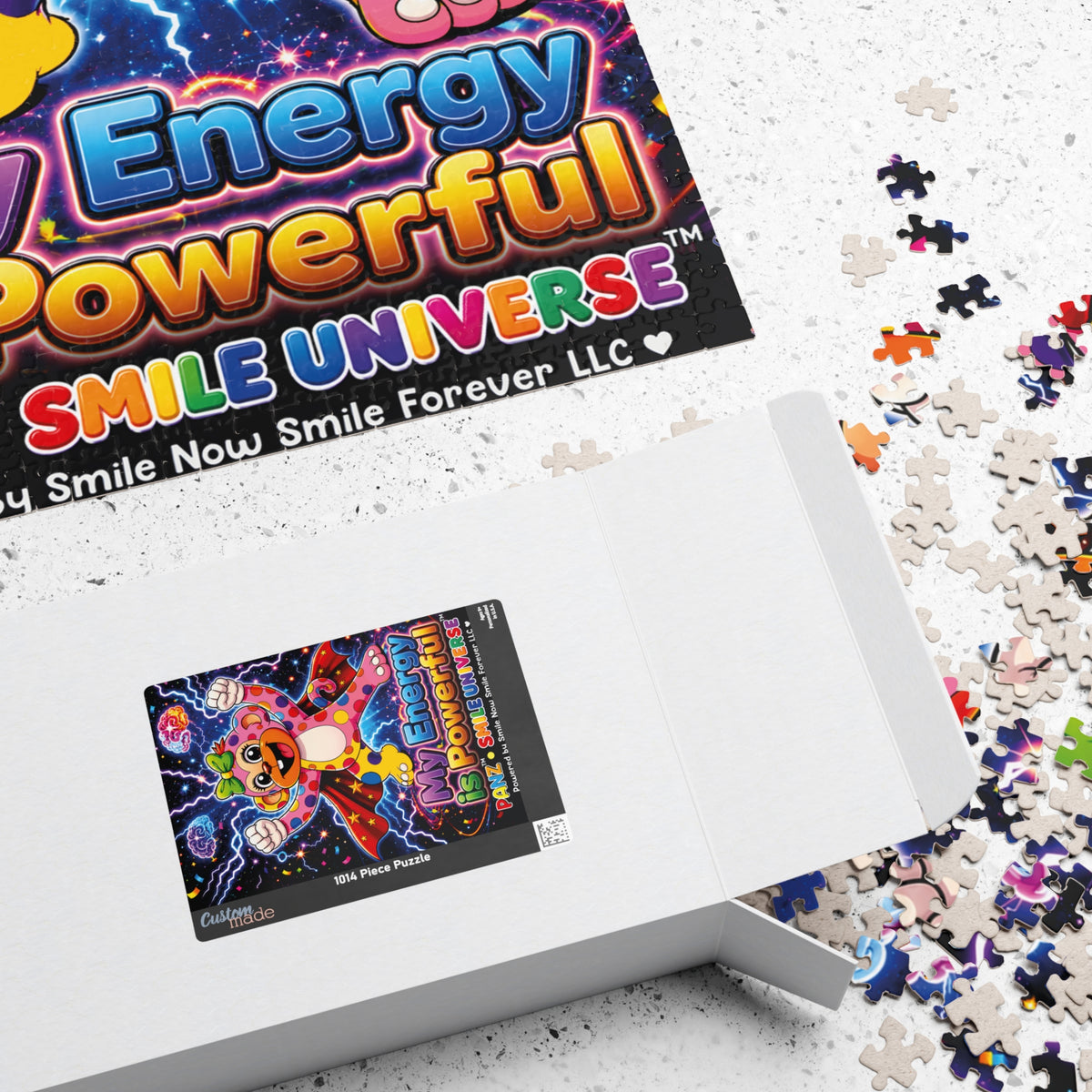 Panz™ Puzzle – "My Energy is Powerful" Graphic Jigsaw Puzzle | Smile Universe Collection