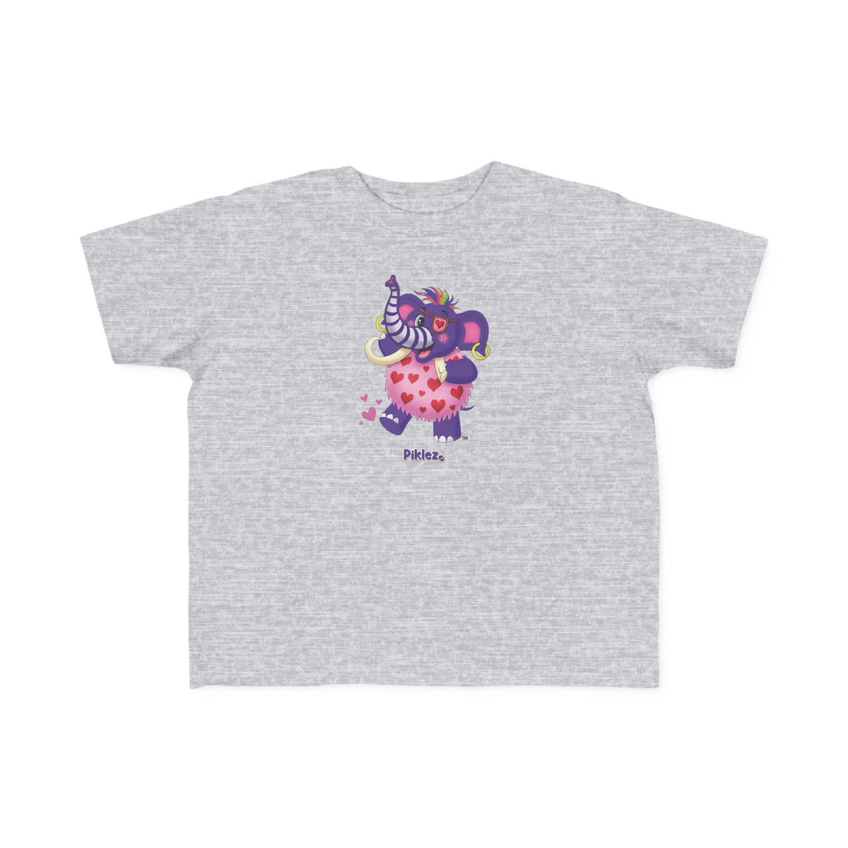 Piklez™ Toddler's Fine Jersey Tee – "Full of Love!" Graphic Shirt | Smile Universe Collection