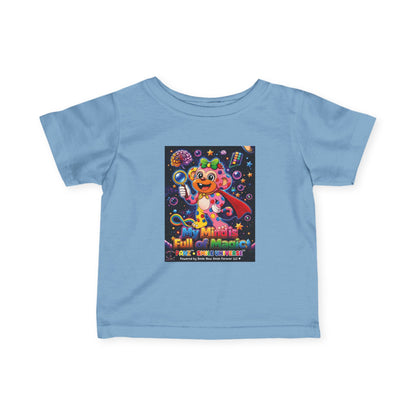 Panz™ Infant Fine Jersey Tee – "My Mind is Full of Magic" Graphic | Smile Universe Collection