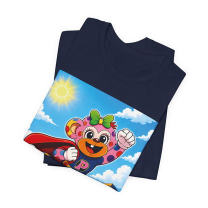 Panz™ Unisex Jersey Short Sleeve Tee – "My Autism is My Superpower" Graphic | Smile Universe Collection