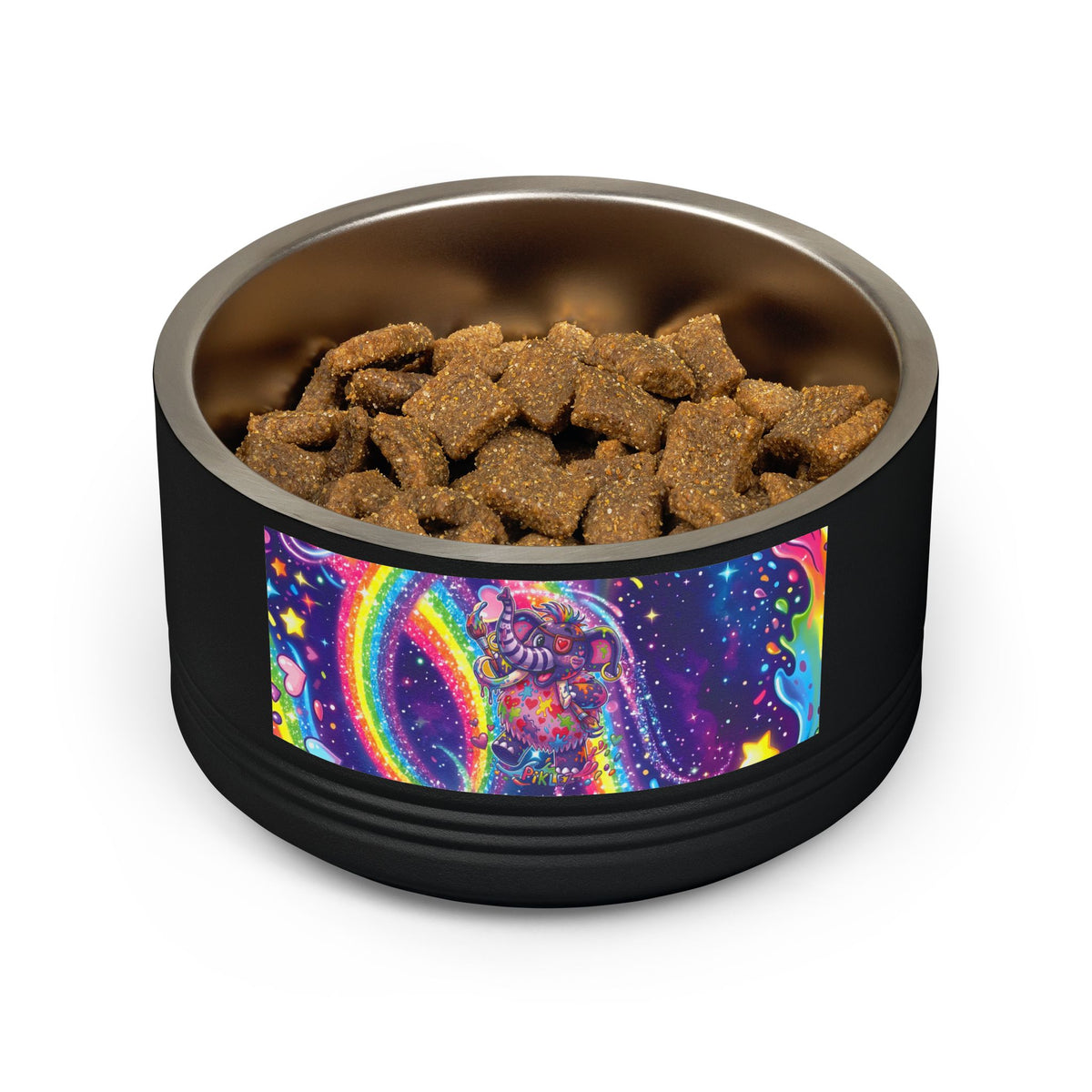 Piklez™ Pet Bowl 18oz – "Magic Paint!" Graphic | Smile Universe Collection