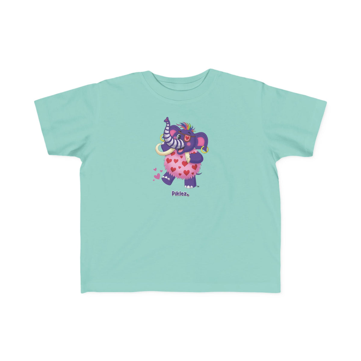 Piklez™ Toddler's Fine Jersey Tee – "Full of Love!" Graphic Shirt | Smile Universe Collection