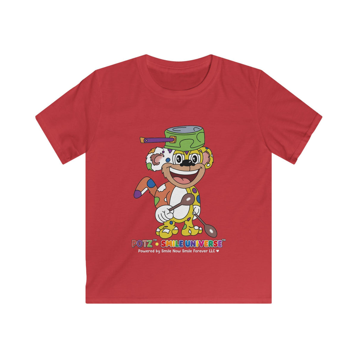 Potz™ Kids Softstyle Tee – Playful Graphic Tee | Smile Universe Collection