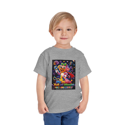 Panz™ Toddler Short Sleeve Tee – "My Mind is Full of Magic" Graphic | Smile Universe Collection