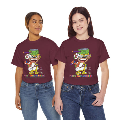 Potz™ Unisex Heavy Cotton™ Tee – Playful Graphic Tee | Smile Universe Collection