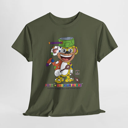Potz™ Unisex Heavy Cotton™ Tee – Playful Graphic Tee | Smile Universe Collection
