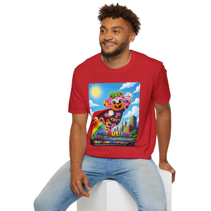 Panz™ Unisex Softstyle T-Shirt – "My Autism is My Superpower" Graphic | Smile Universe Collection