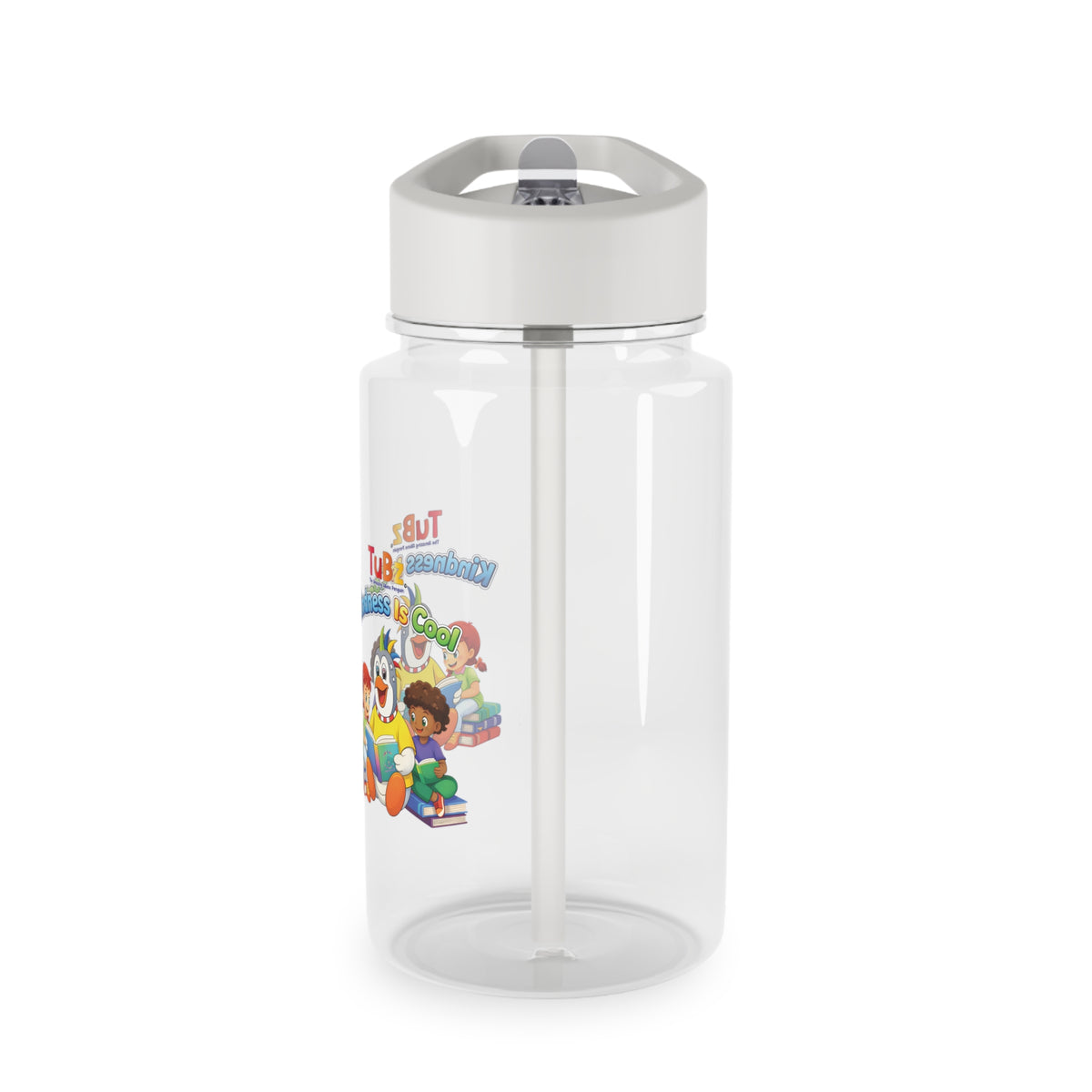 TuBz™ "Kindness Is Cool" Kids Water Bottle - School Hydration Bottle | Smile Universe TuBz4Kidz