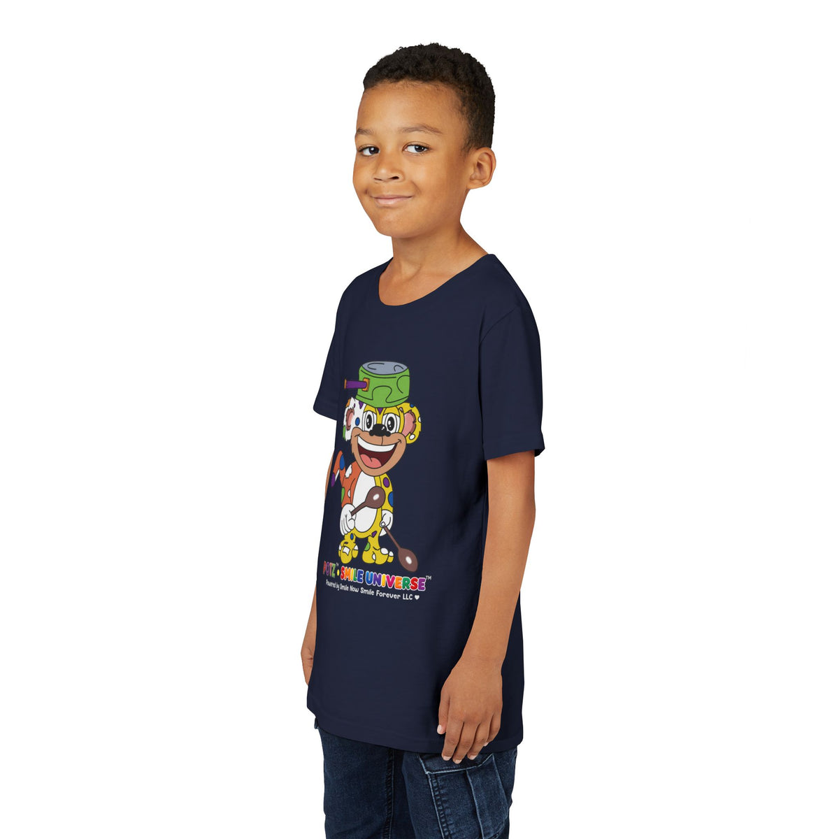 Potz™ Youth Short Sleeve Tee – Playful Graphic Tee | Smile Universe Collection