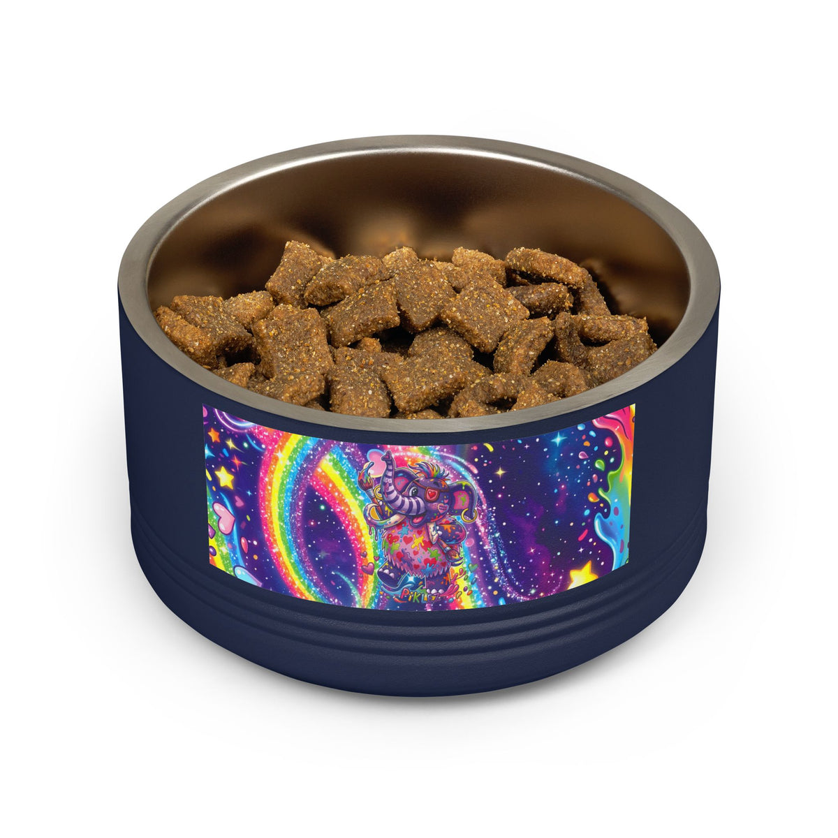 Piklez™ Pet Bowl 18oz – "Magic Paint!" Graphic | Smile Universe Collection
