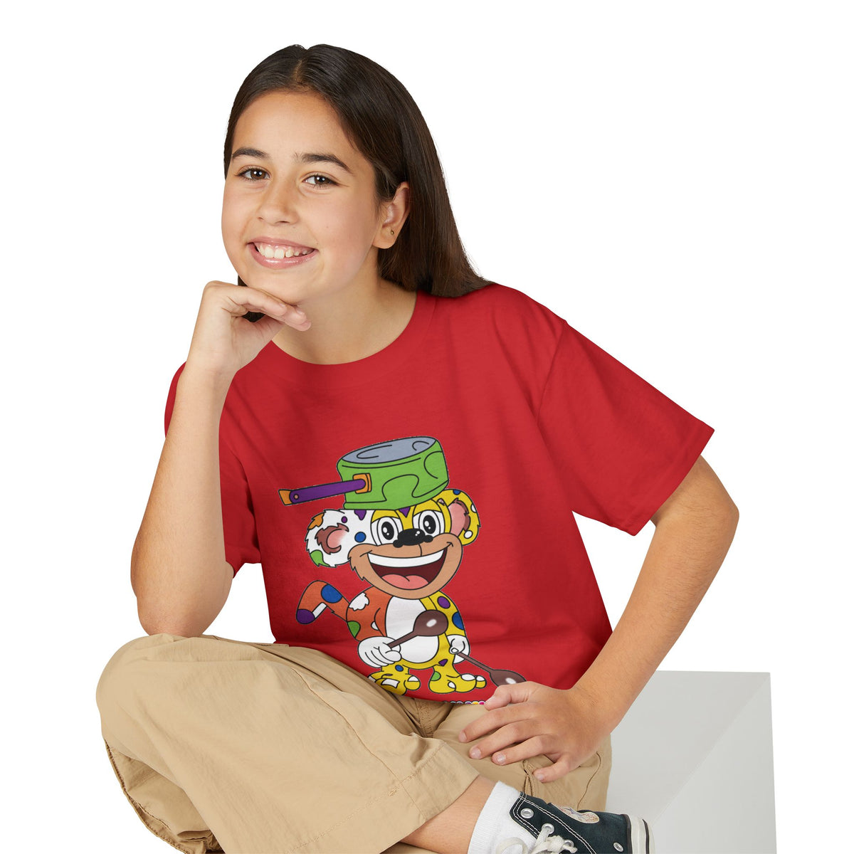 Potz™ Youth DryBlend® T-Shirt – Playful Graphic Tee | Smile Universe Collection