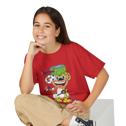 Potz™ Youth DryBlend® T-Shirt – Playful Graphic Tee | Smile Universe Collection