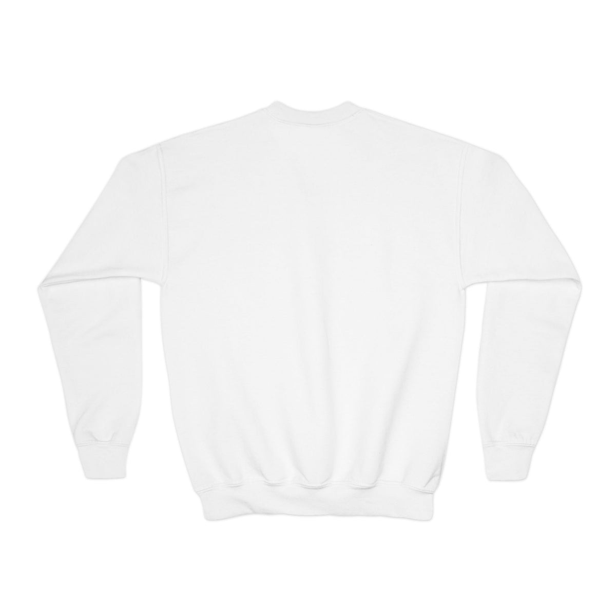 TuBz™ "Being Smart Iz Kool" Youth Crewneck Sweatshirt – Character Dress-Up Graphic Sweatshirt | Smile Universe TuBz4Kidz Collection