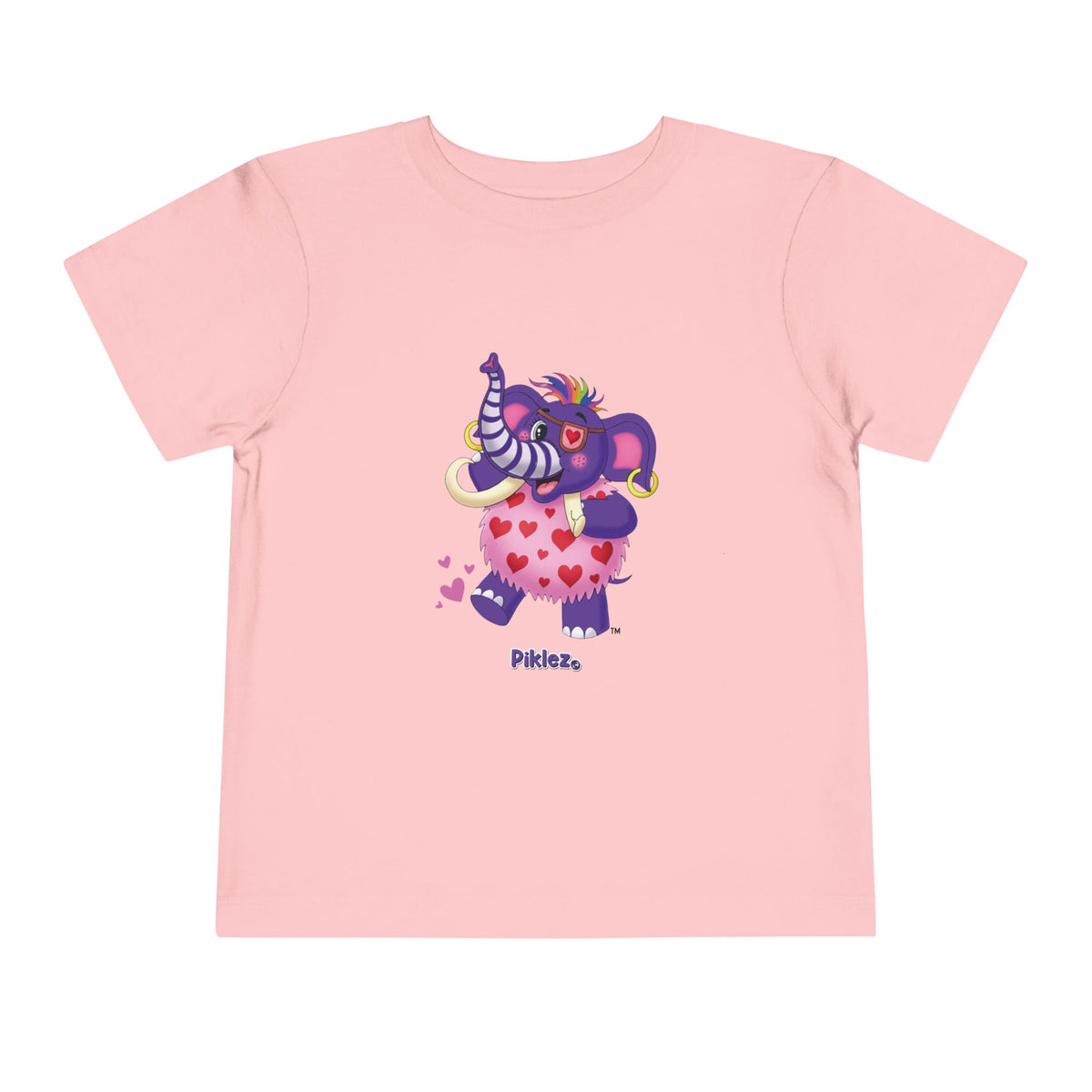 Piklez™ Toddler Short Sleeve Tee – "Full of Love!" Graphic Shirt | Smile Universe Collection