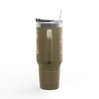 Potz™ Insulated Travel Mug 40oz – Playful Graphic Tumbler | Smile Universe Collection