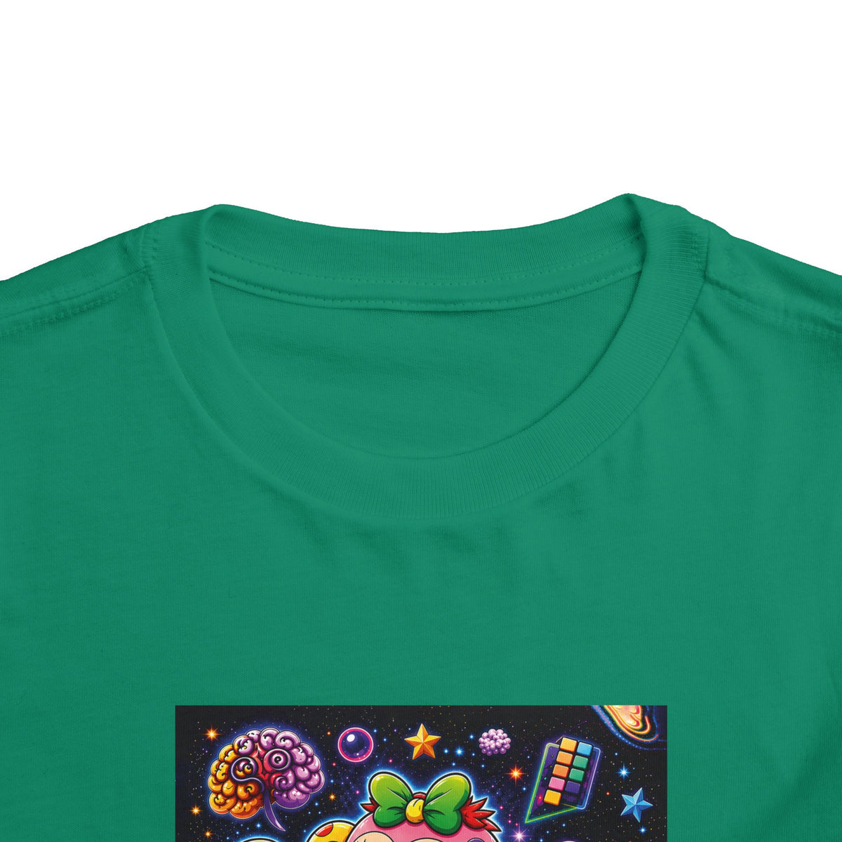 Panz™ Toddler Short Sleeve Tee – "My Mind is Full of Magic" Graphic | Smile Universe Collection