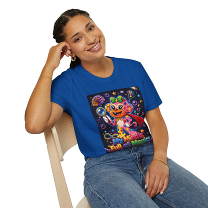 Panz™ Unisex Softstyle T-Shirt – "My Mind is Full of Magic" Graphic | Smile Universe Collection