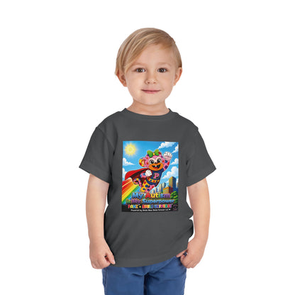 Panz™ Toddler Short Sleeve Tee – "My Autism is My Superpower" Graphic | Smile Universe Collection