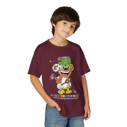 Potz™ Youth DryBlend® T-Shirt – Playful Graphic Tee | Smile Universe Collection