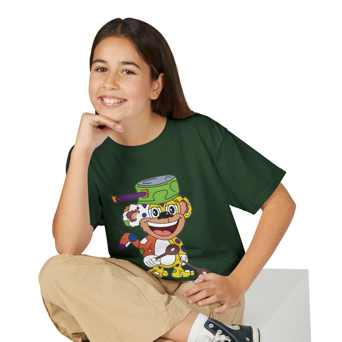 Potz™ Youth DryBlend® T-Shirt – Playful Graphic Tee | Smile Universe Collection