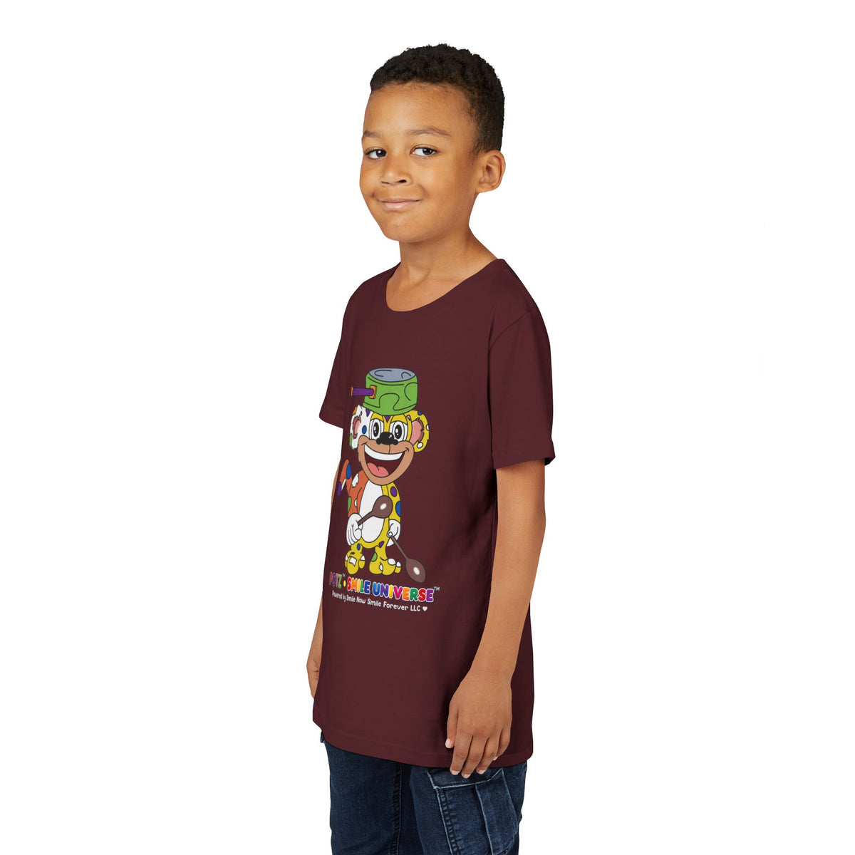 Potz™ Youth Short Sleeve Tee – Playful Graphic Tee | Smile Universe Collection