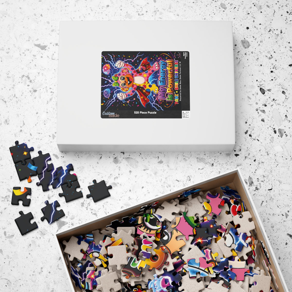 Panz™ Puzzle – "My Energy is Powerful" Graphic Jigsaw Puzzle | Smile Universe Collection