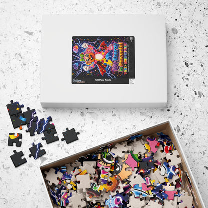 Panz™ Puzzle – "My Energy is Powerful" Graphic Jigsaw Puzzle | Smile Universe Collection