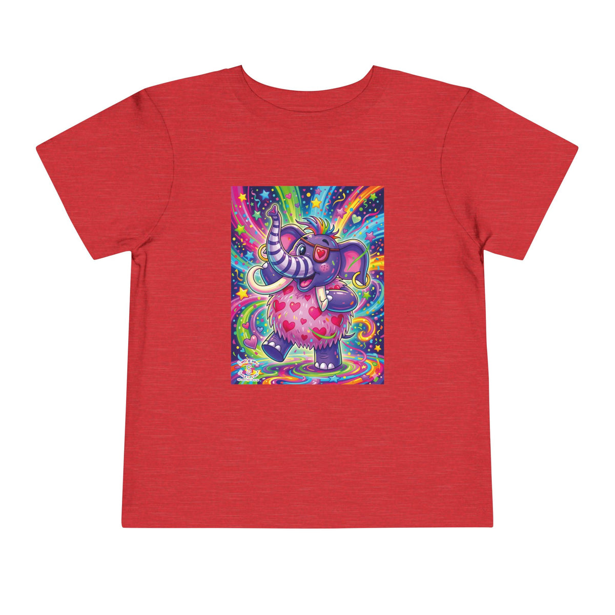 Piklez™ Toddler Short Sleeve Tee – "Born to Celebrate!" Graphic Shirt | Smile Universe Collection