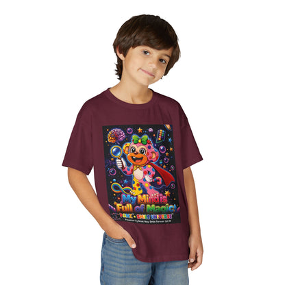 Panz™ Youth DryBlend® T-Shirt – "My Mind is Full of Magic" Graphic | Smile Universe Collection