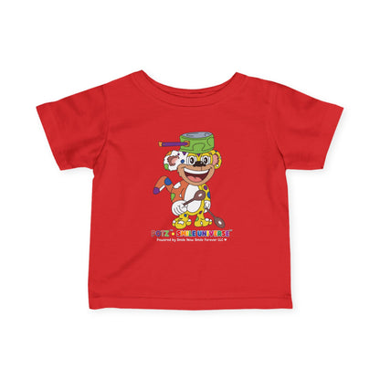 Potz™ Infant Fine Jersey Tee – Playful Graphic Tee | Smile Universe Collection