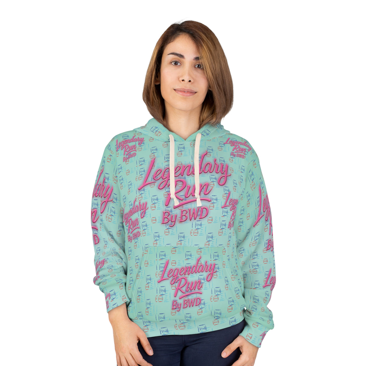 BWD Mint Rush 1’s - Men’s AOP Pullover Hoodie (First Edition)