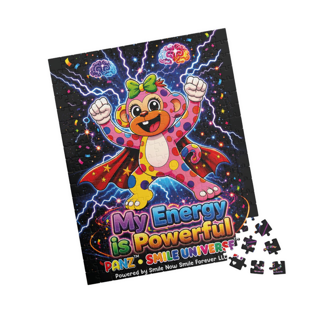 Panz™ Puzzle – "My Energy is Powerful" Graphic Jigsaw Puzzle | Smile Universe Collection
