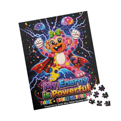 Panz™ Puzzle – "My Energy is Powerful" Graphic Jigsaw Puzzle | Smile Universe Collection