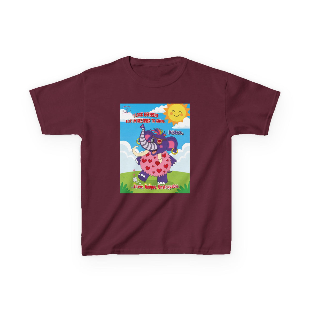 Piklez™ T-Shirt – “Destined to Shine” Graphic Shirt | Smile Universe Piklez Collection
