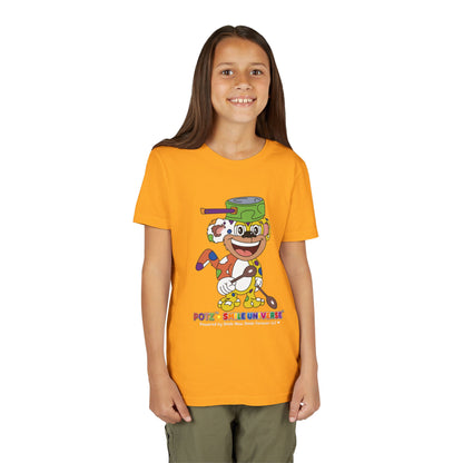 Potz™ Youth Short Sleeve Tee – Playful Graphic Tee | Smile Universe Collection