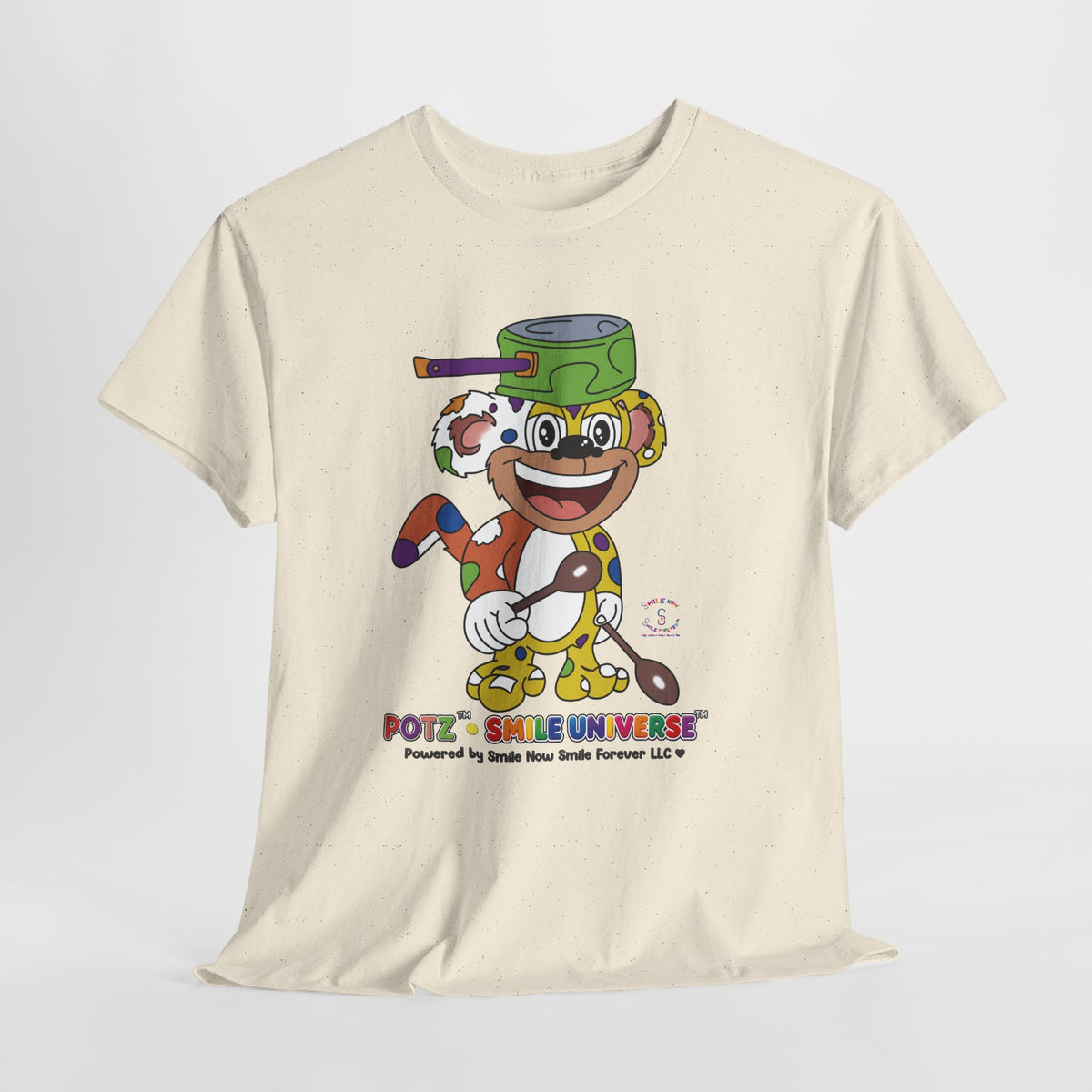 Potz™ Unisex Heavy Cotton™ Tee – Playful Graphic Tee | Smile Universe Collection