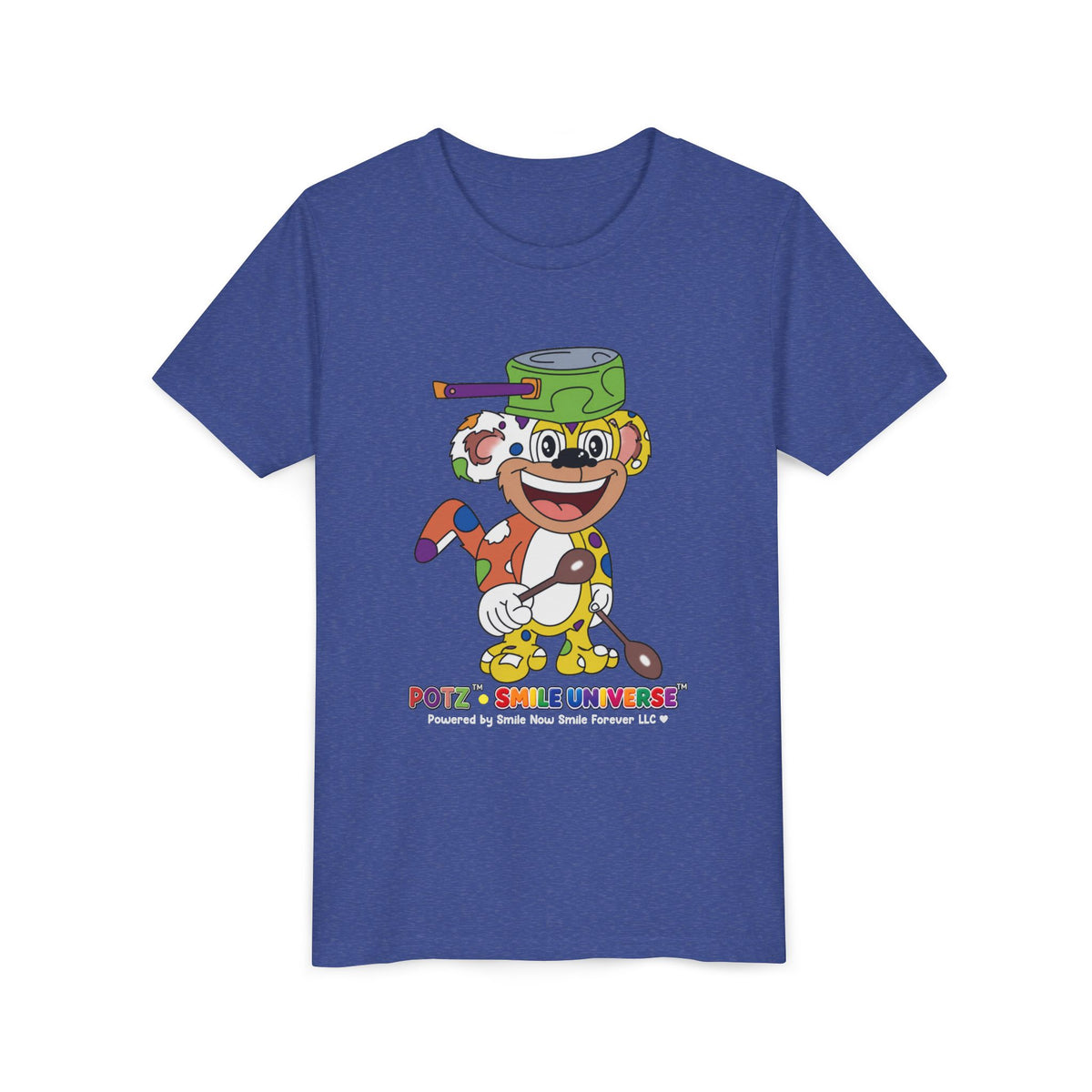 Potz™ Youth Short Sleeve Tee – Playful Graphic Tee | Smile Universe Collection