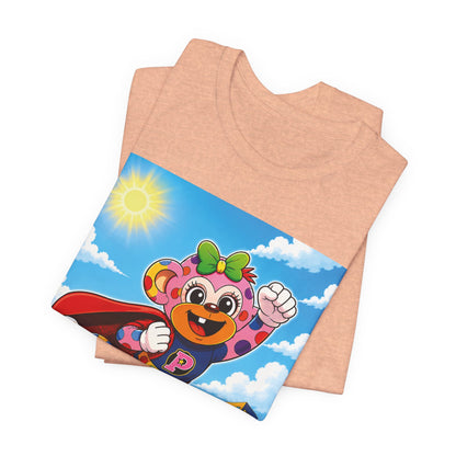 Panz™ Unisex Jersey Short Sleeve Tee – "My Autism is My Superpower" Graphic | Smile Universe Collection