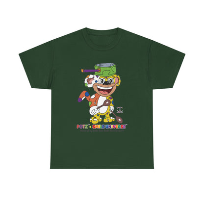 Potz™ Unisex Heavy Cotton™ Tee – Playful Graphic Tee | Smile Universe Collection