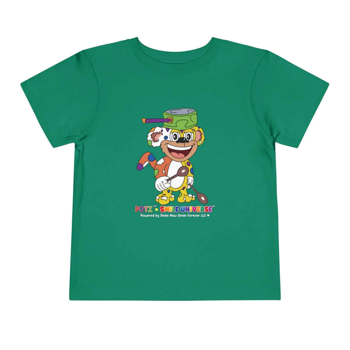 Potz™ Toddler Short Sleeve Tee – Playful Graphic Tee | Smile Universe Collection