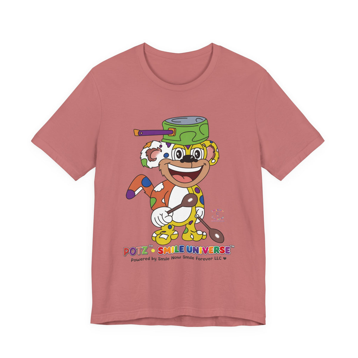 Potz™ Unisex Jersey Short Sleeve Tee – Playful Graphic Tee | Smile Universe Collection
