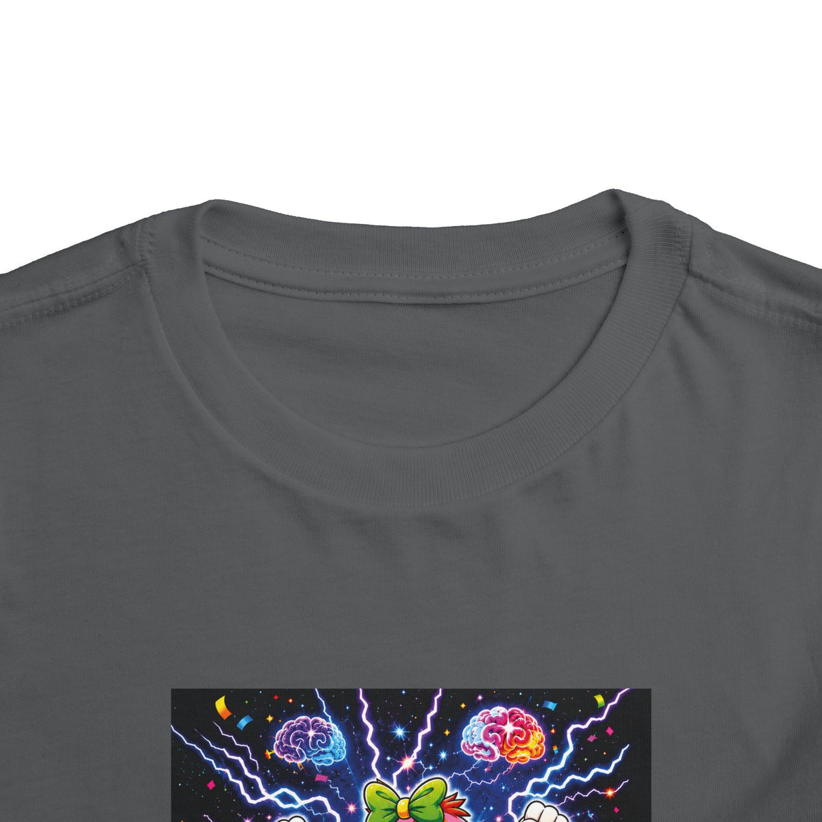 Panz™ Toddler Short Sleeve Tee – "My Energy is Powerful" Graphic Tee | Smile Universe Collection