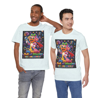 Panz™ Unisex Jersey Short Sleeve Tee – "My Mind is Full of Magic" Graphic | Smile Universe Collection
