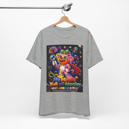 Panz™ Unisex Jersey Short Sleeve Tee – "My Mind is Full of Magic" Graphic | Smile Universe Collection