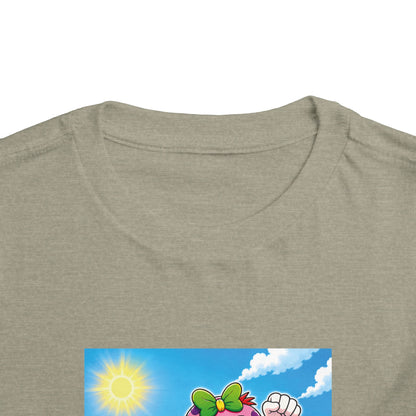 Panz™ Toddler Short Sleeve Tee – "My Autism is My Superpower" Graphic | Smile Universe Collection