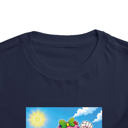 Panz™ Toddler Short Sleeve Tee – "My Autism is My Superpower" Graphic | Smile Universe Collection