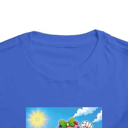 Panz™ Toddler Short Sleeve Tee – "My Autism is My Superpower" Graphic | Smile Universe Collection